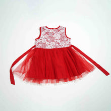 Load image into Gallery viewer, NEW BORN FROCK - RED
