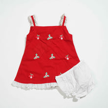 Load image into Gallery viewer, NEW BORN -FROCK RED
