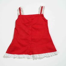 Load image into Gallery viewer, NEW BORN -FROCK RED
