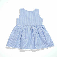 Load image into Gallery viewer, NEW BORN GIRLS FROCK - BLUE
