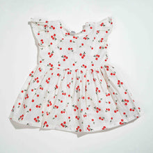 Load image into Gallery viewer, NEW BORN GIRLS FROCK - RED AOP
