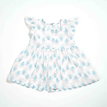 Load image into Gallery viewer, NEW BORN GIRLS FROCK - LIGHT PINK AOP
