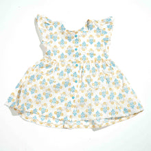 Load image into Gallery viewer, NEW BORN GIRLS FROCK - YELLOW AOP
