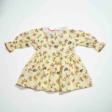 Load image into Gallery viewer, New Born Girls Frock Yellow
