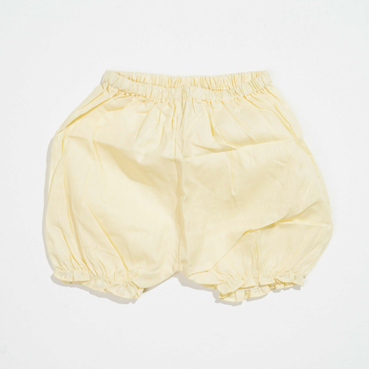 New Born Girls Frock Yellow