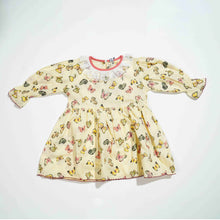 Load image into Gallery viewer, New Born Girls Frock Yellow
