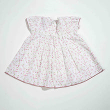 Load image into Gallery viewer, NEW BORN GIRLS FROCK - WHITE AOP
