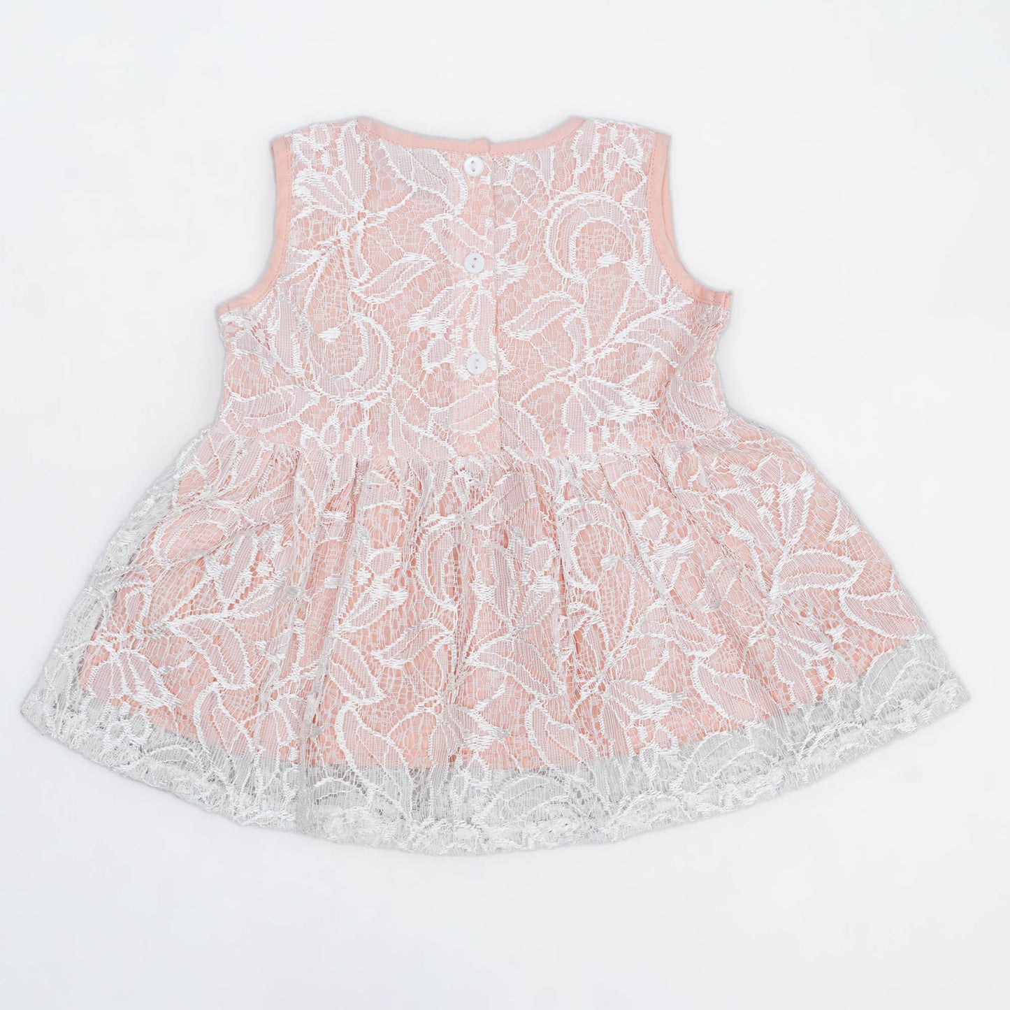 New Born Pink Girls Frock