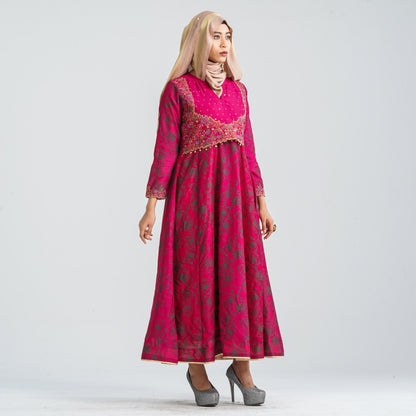Women's Silk Georgette Gown