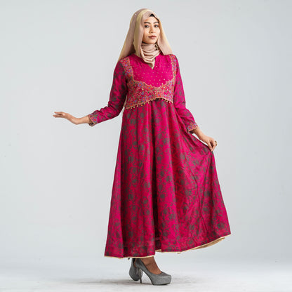 Women's Silk Georgette Gown