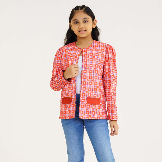 Ethnic Girls Jacket