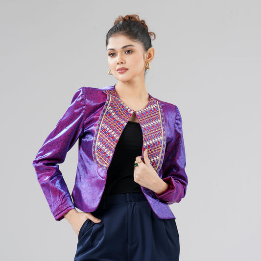 Womens Magenta Jacket