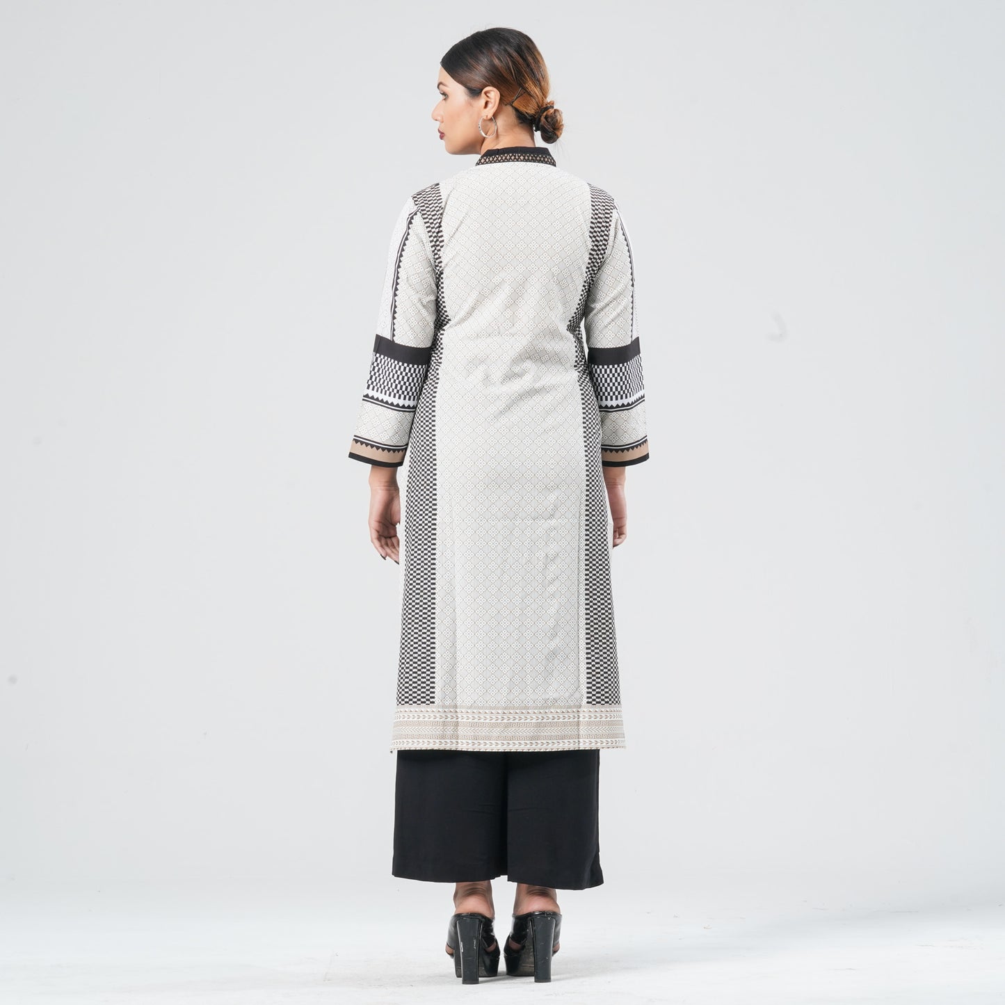 Women's Blended Silk Kurti