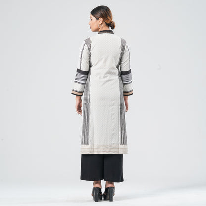 Women's Blended Silk Kurti