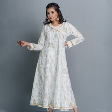 Load image into Gallery viewer, Ladies High Kurti- White Aop
