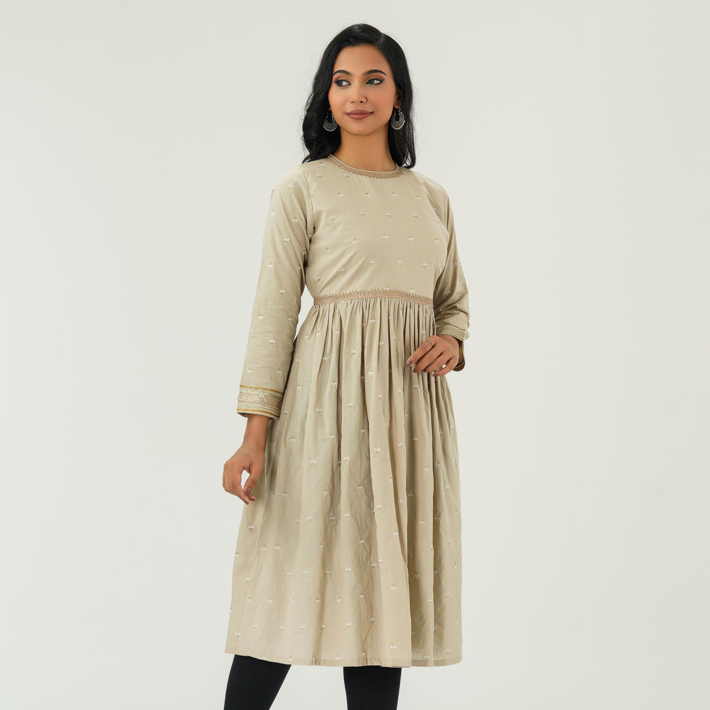 Womens Grey Kurti