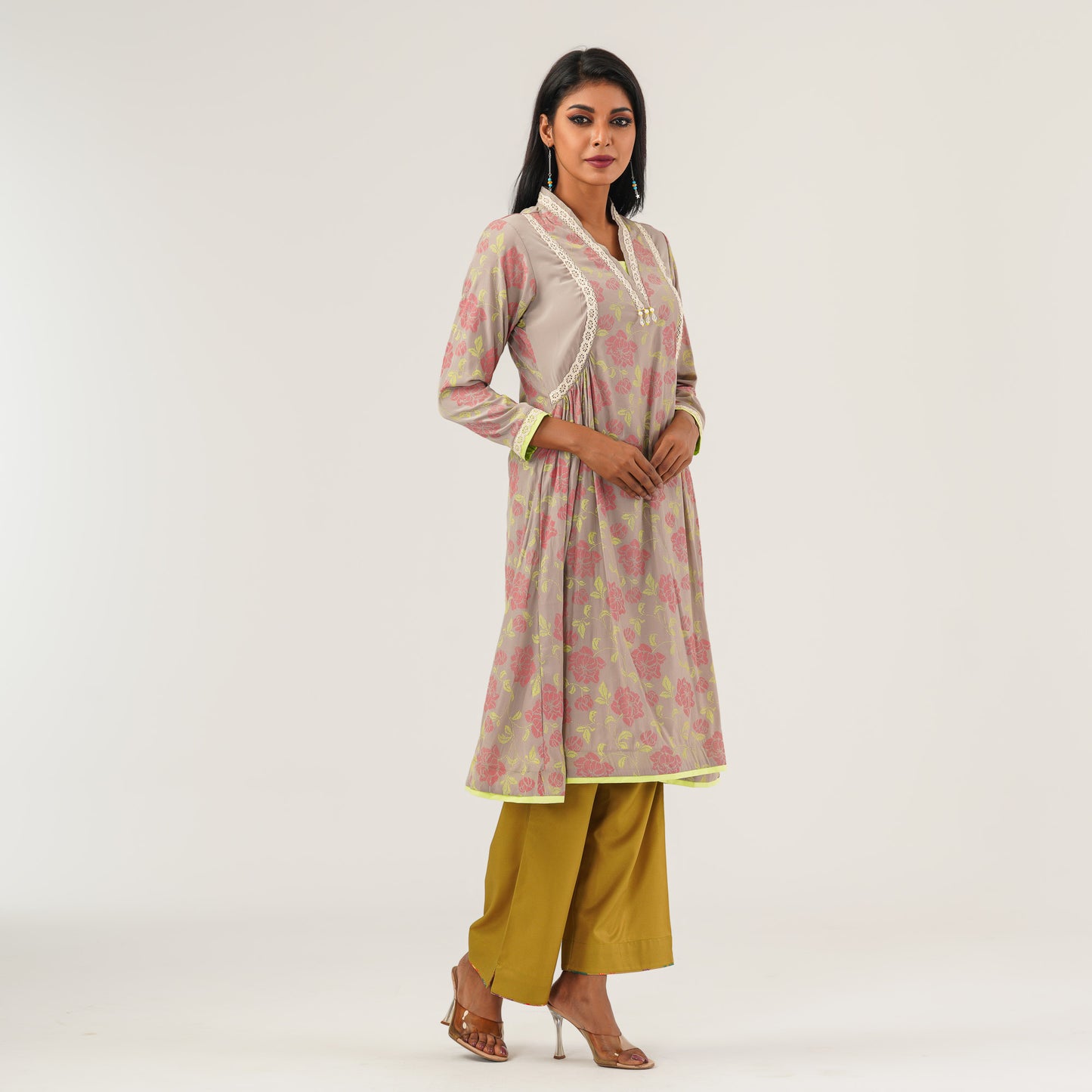 Ethnic Off-White High Range Kurti