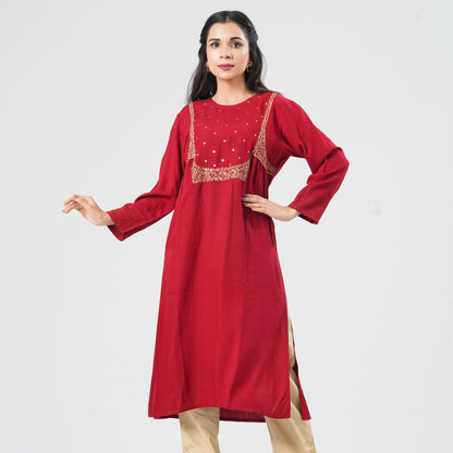 Women’s Embroidered Kurti