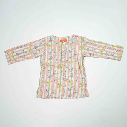 NEW BORN BOYS PANJABI - LIGHT PINK