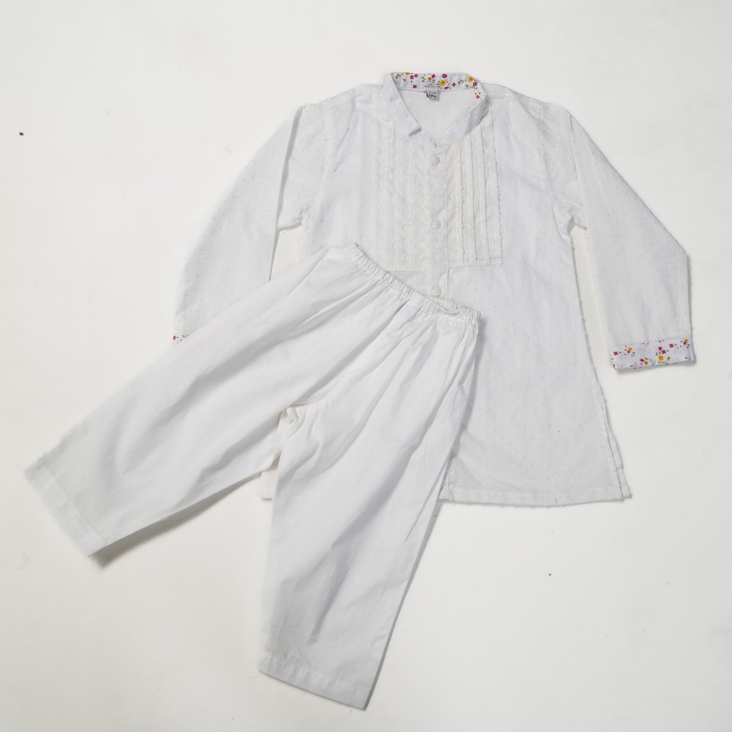 Boys White Panjabi Set