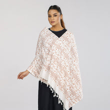 Load image into Gallery viewer, Womens White Shawl
