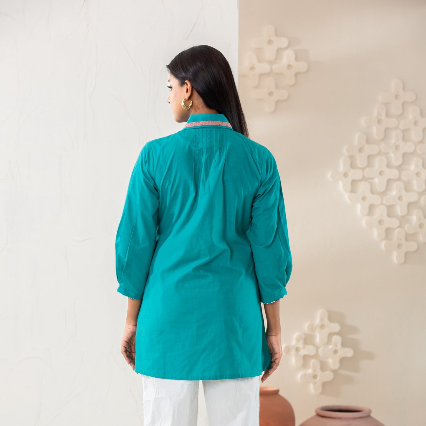 Womens Ethnic Top-Paste