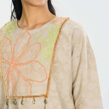 Load image into Gallery viewer, Women Beige Ethnic Top
