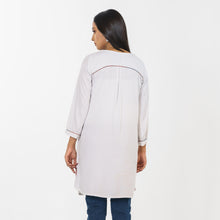 Load image into Gallery viewer, ETHNIC TUNIC-WHITE

