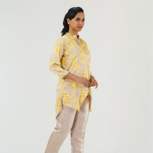 Load image into Gallery viewer, Womens Ethnic Beige Yellow Tunic
