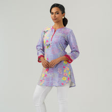 Load image into Gallery viewer, Womens Ethnic Lavender  Tunic
