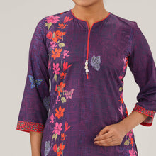 Load image into Gallery viewer, Womens Ethnic Violet  Tunic
