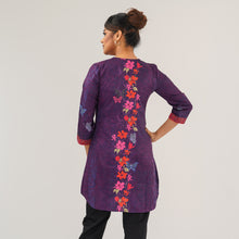 Load image into Gallery viewer, Womens Ethnic Violet  Tunic
