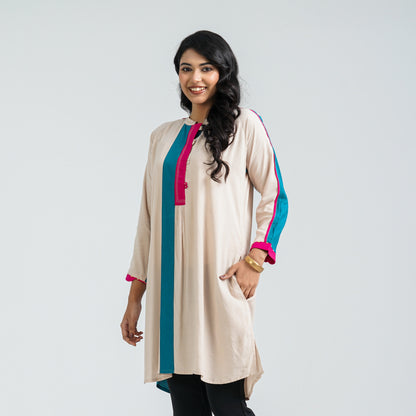 Women’s Multicolor Viscose Tunic