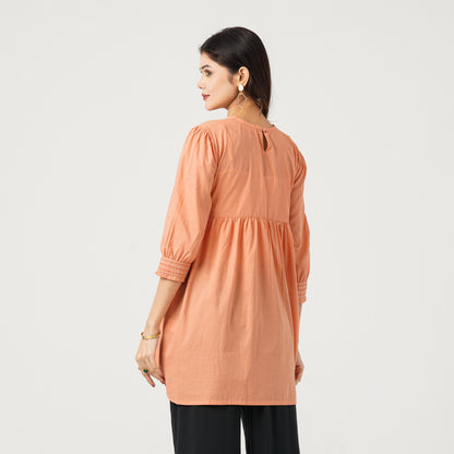 Women’s Cotton Embroidered Tunic