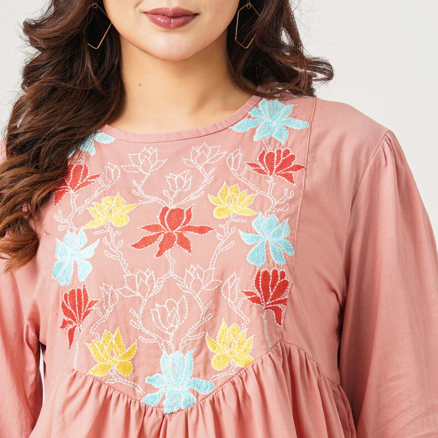 Women’s Cotton Embroidered Tunic