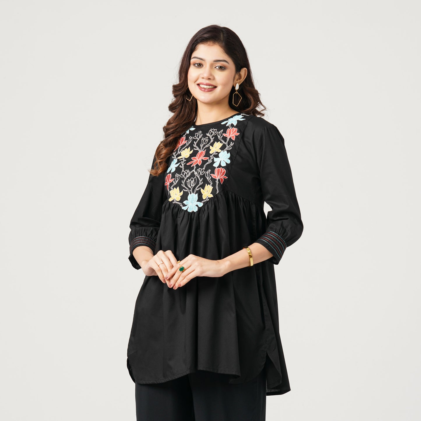 Women’s Cotton Embroidered Tunic
