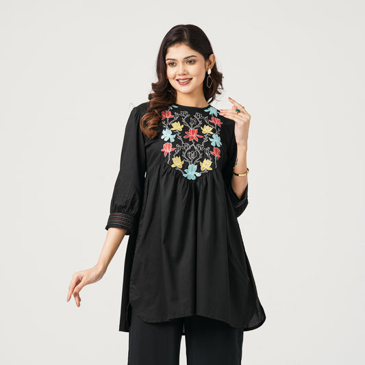 Women’s Cotton Embroidered Tunic