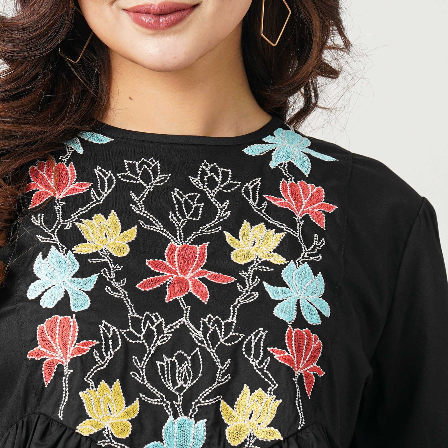 Women’s Cotton Embroidered Tunic