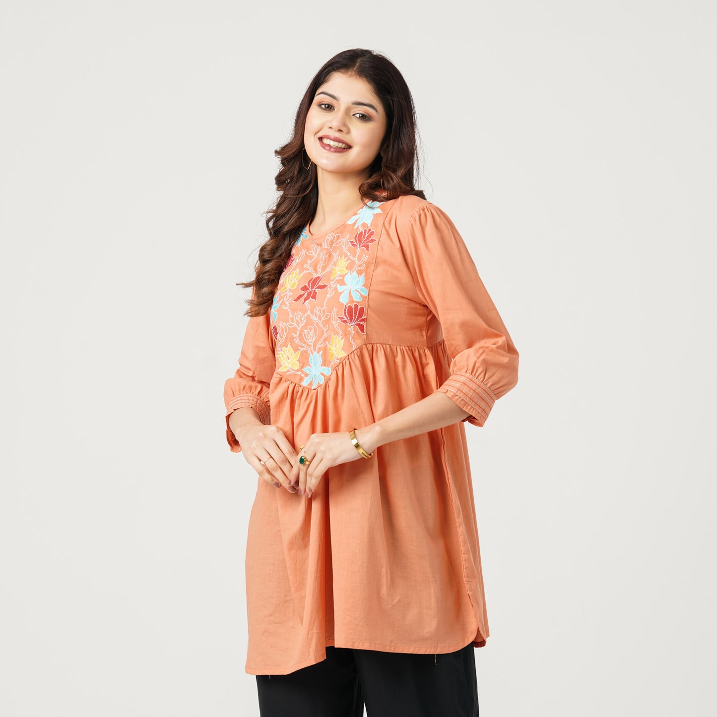Women’s Cotton Embroidered Tunic