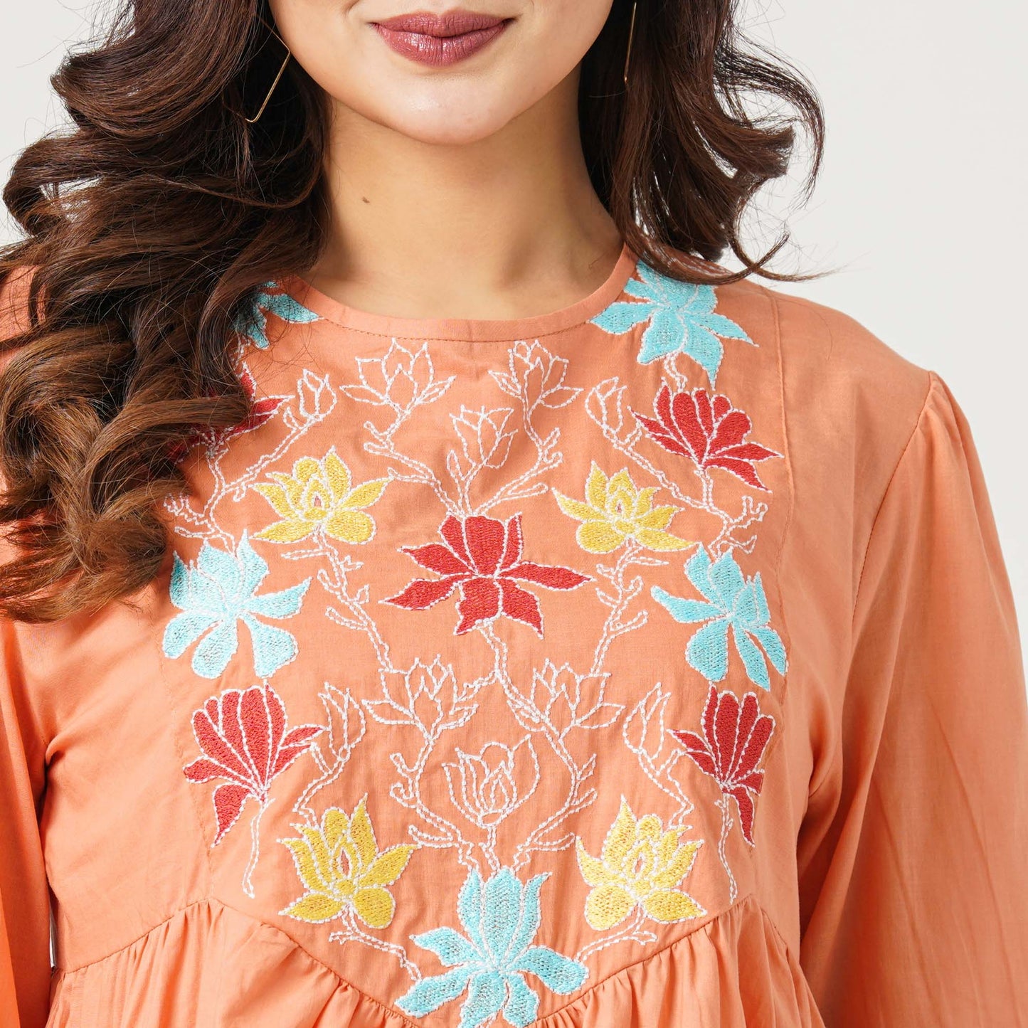 Women’s Cotton Embroidered Tunic