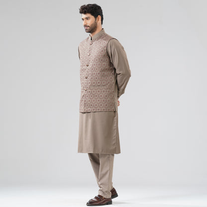 Mens Camel Panjabi Set
