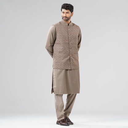 Mens Camel Panjabi Set