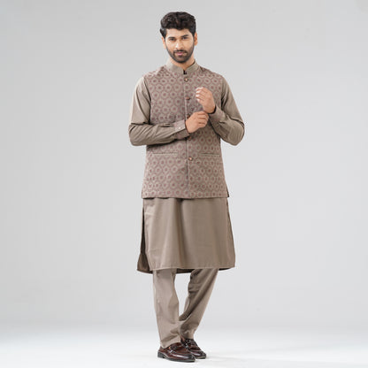 Mens Camel Panjabi Set