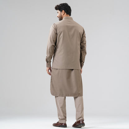 Mens Camel Panjabi Set