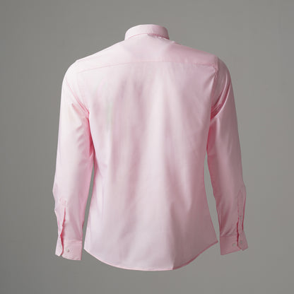 Mens Pink Formal Shirt