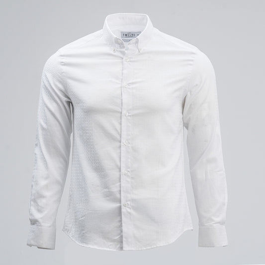 Mens Formal White Shirt