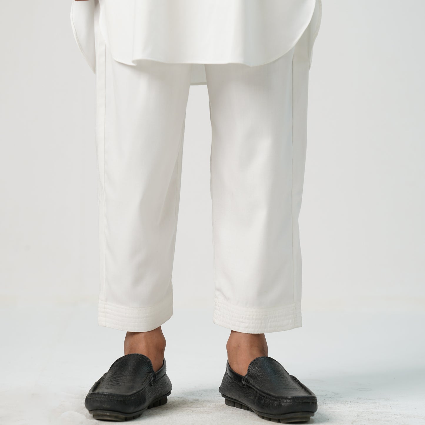 Boys Basic Kabli-WHITE