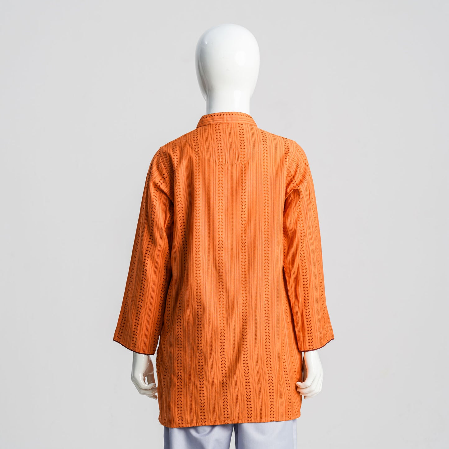 Boy's Peach-Orange Panjabi
