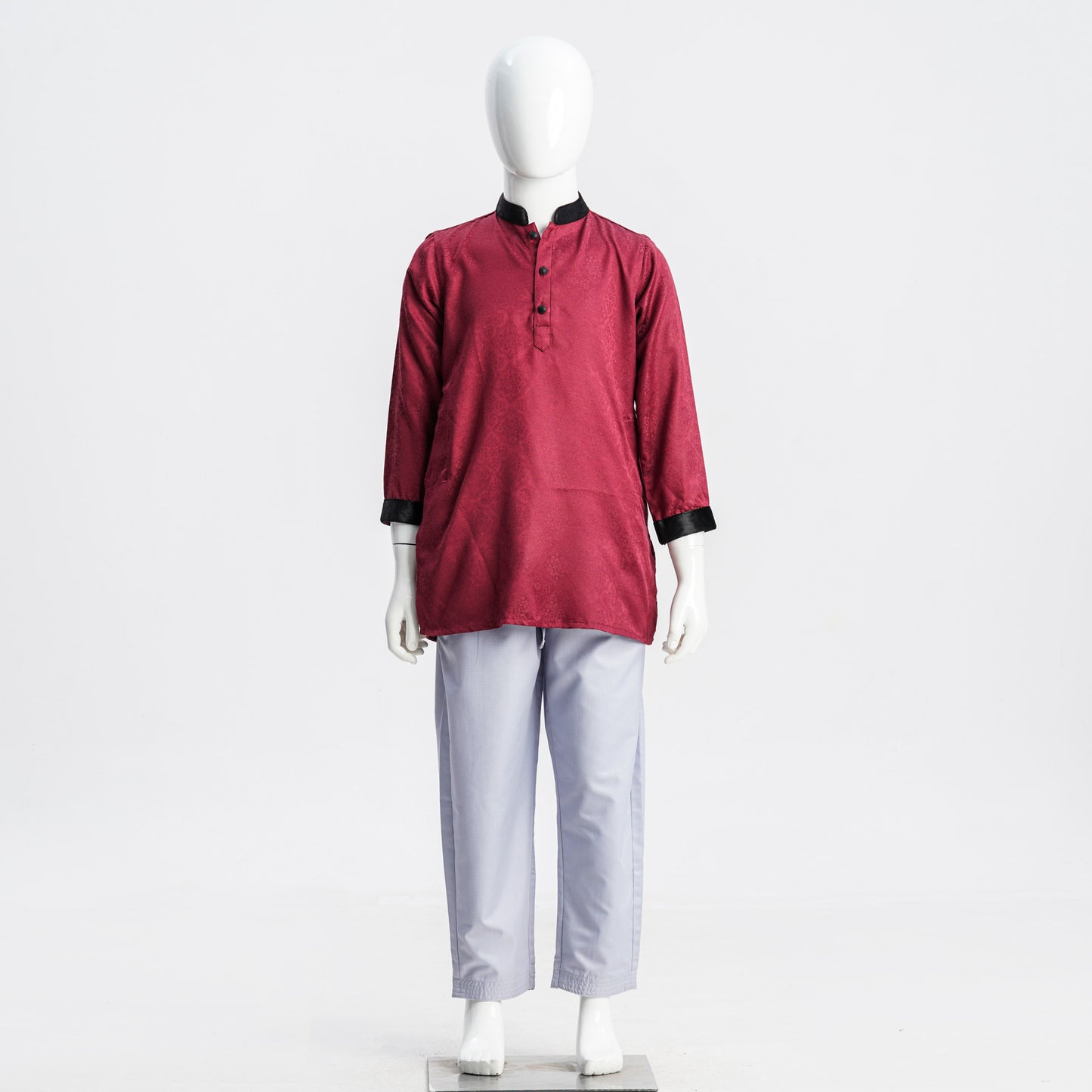 Boys Maroon Panjabi