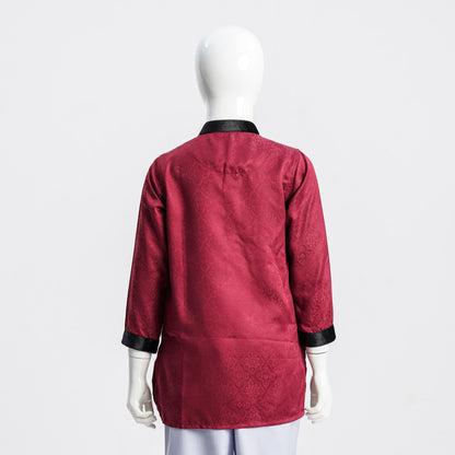 Boys Maroon Panjabi